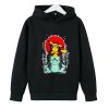 Sweat Pokémon Pikachu et Bulbizarre Art noir