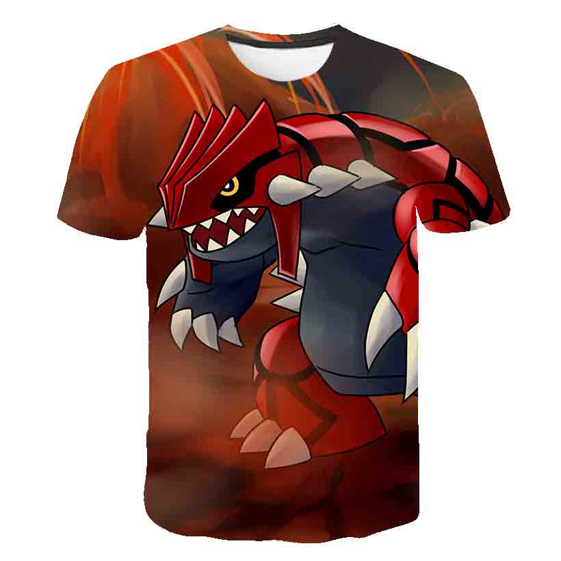 T-shirt Pokémon Groudon