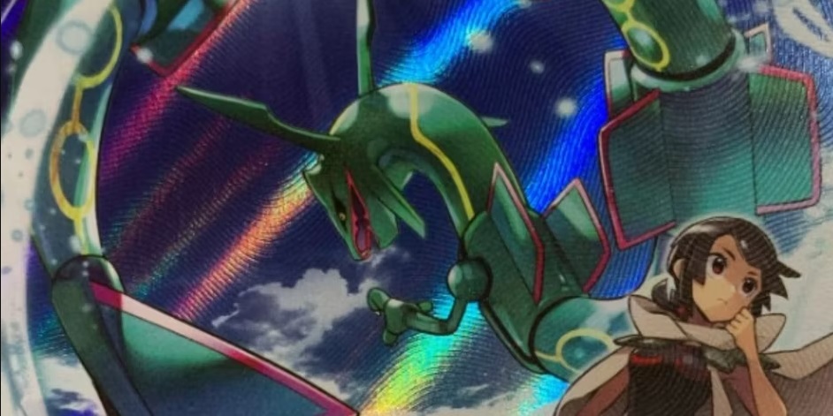 rayquaza v carte pokémon evolution céleste