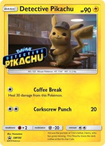 Detective Pikachu Promo Cards