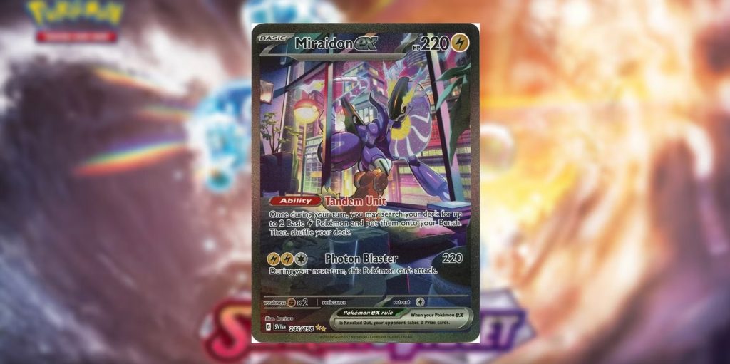 carte pokémon miraidon