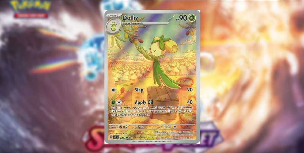 carte pokémon olivado