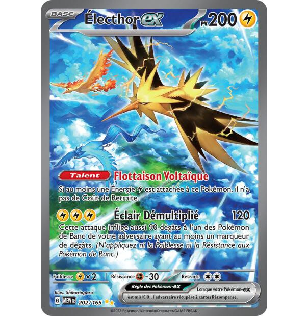 carte pokémon 151 electhor
