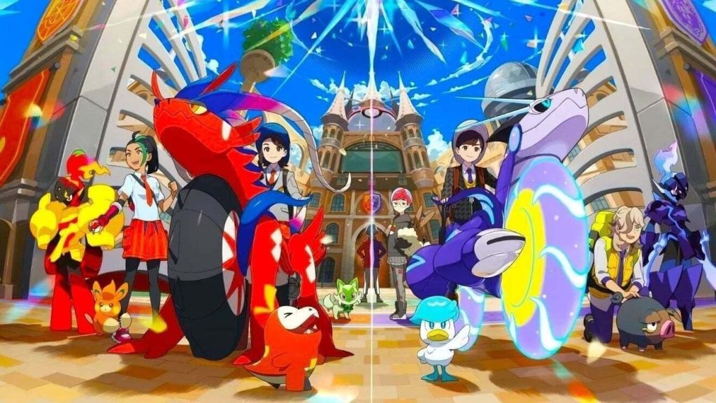 pokémon ecarlate et violet: un petit nouveau