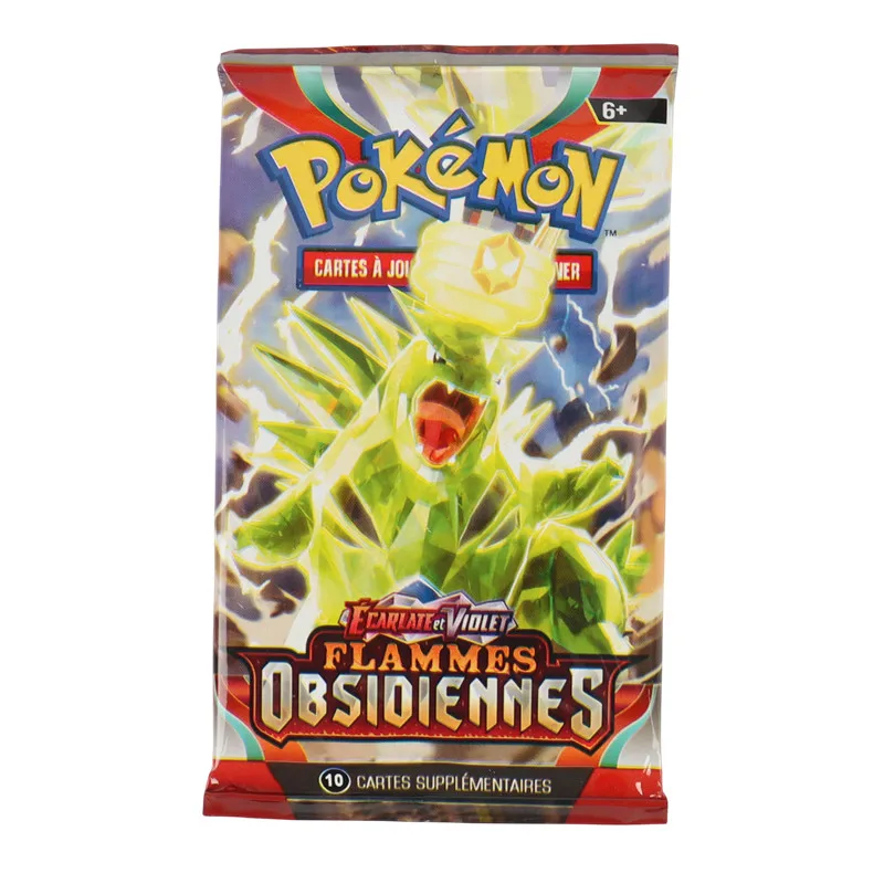 composition d'un booster Pokémon