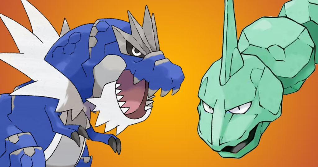 pokemon shiny de type roche