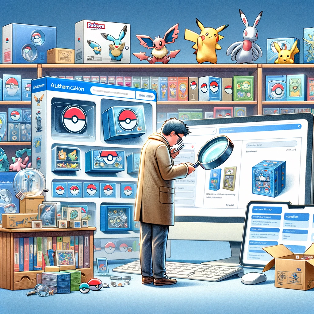 Comment vérifier l'authenticité des displays Pokémon