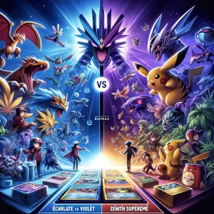 Display Pokémon Ecarlate et Violet VS Display Pokémon Zénith Suprême