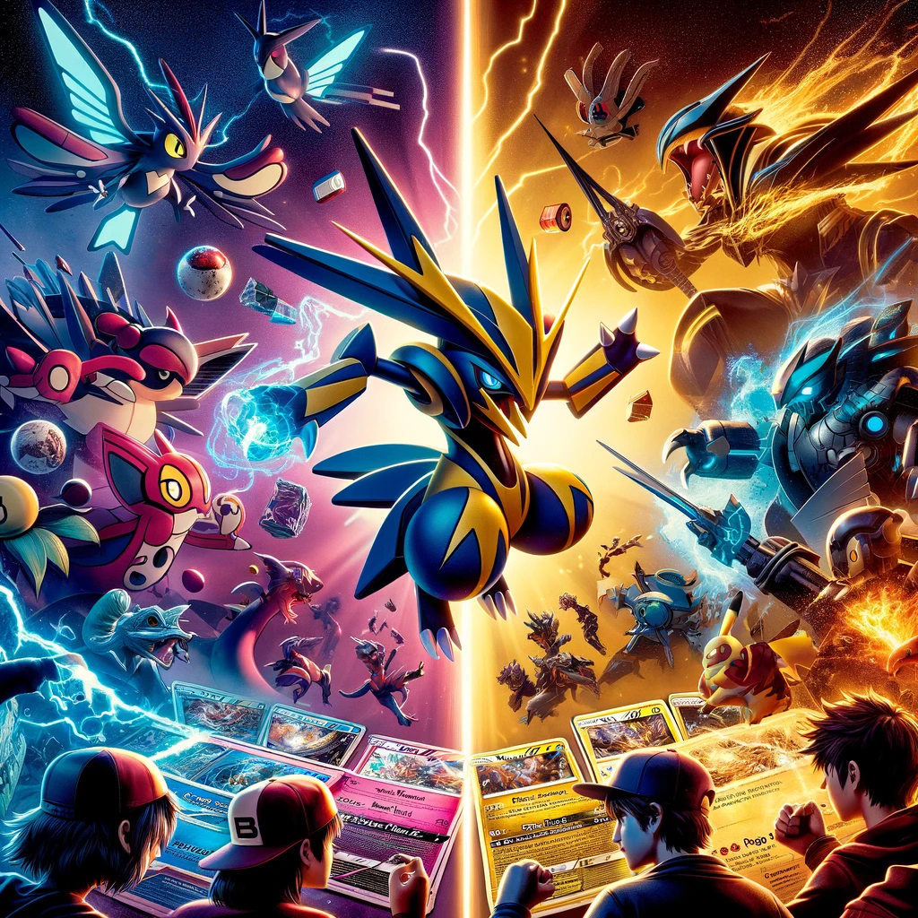 Le display Pokémon Poing de fusion VS le display Pokémon Styles de combat