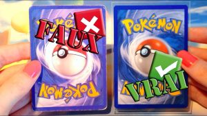 Comment reconnaitre une fausse carte pokemon