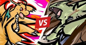 Tyranocif vs Dracolosse: Combat des titans