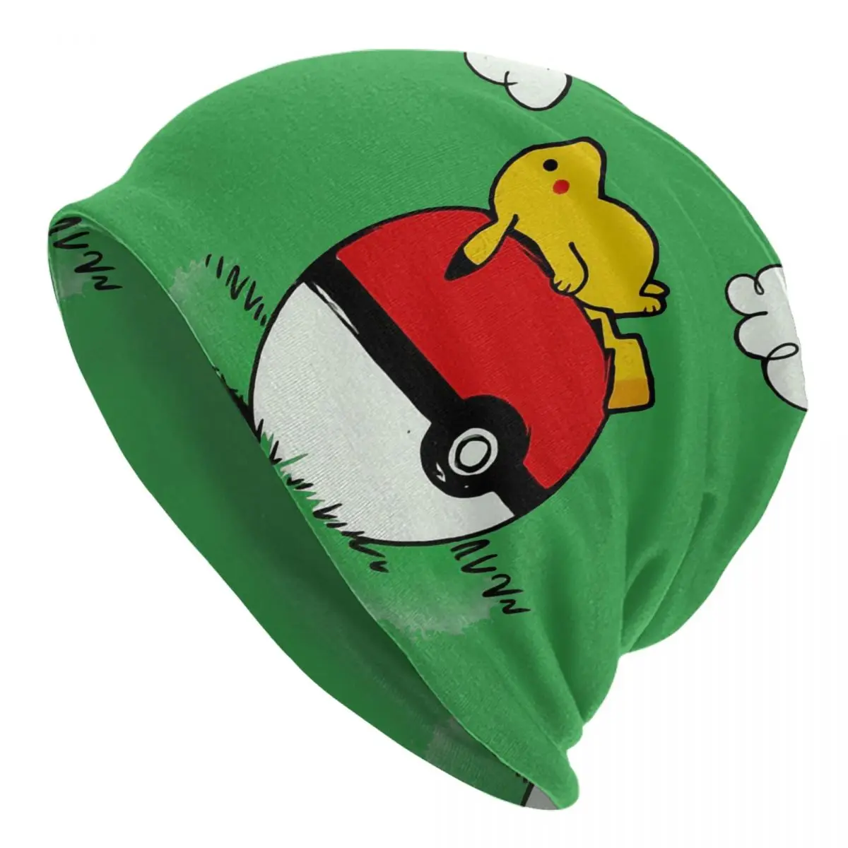 Bonnet Vert Pikachu Pokéball