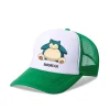 Casquette Pokémon Ronflex Verte