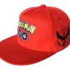 casquette pokémon go Snapback rouge
