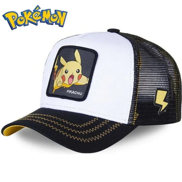 Casquette Pikachu Attaque Blanche
