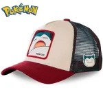 Casquette Pokémon Ronflex Rouge