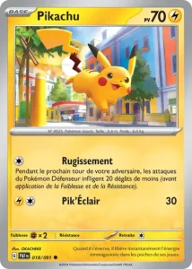 carte Pokémon Pikachu